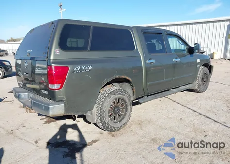 2004 Nissan Titan Le from USA, damaged, VIN 1N6AA07B44N512178